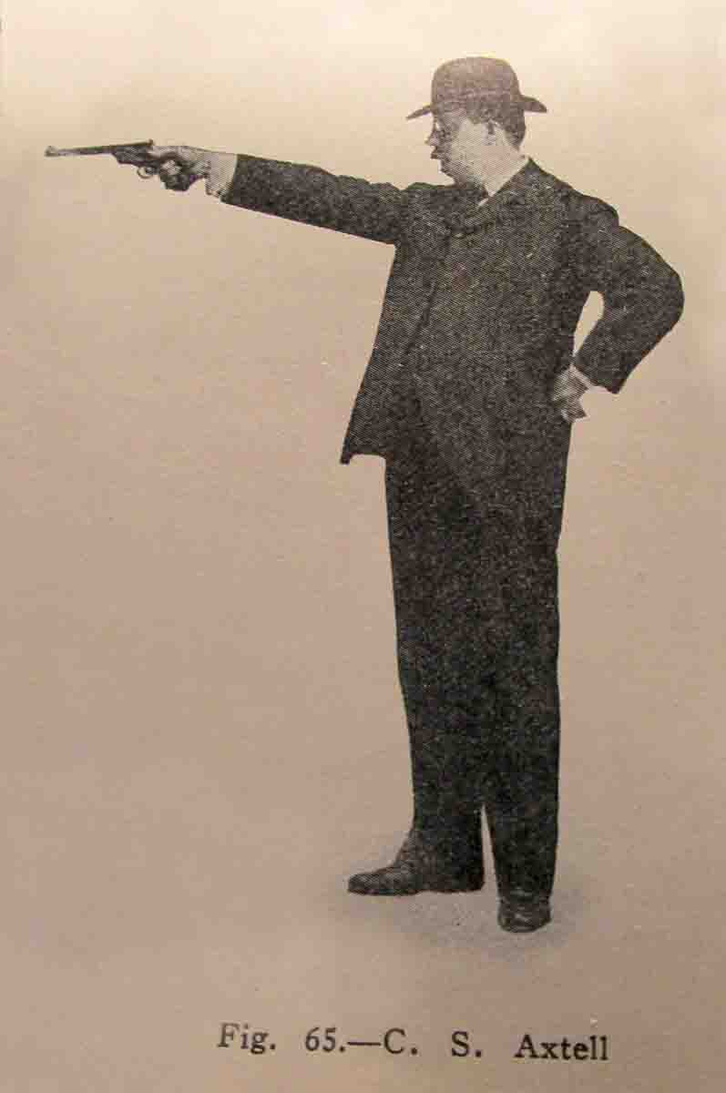 Charles Simpson Axtell of Springfield, Massachusetts, a member of the 1908 U.S. Olympic pistol team and instrumental in the foundation of USRA.